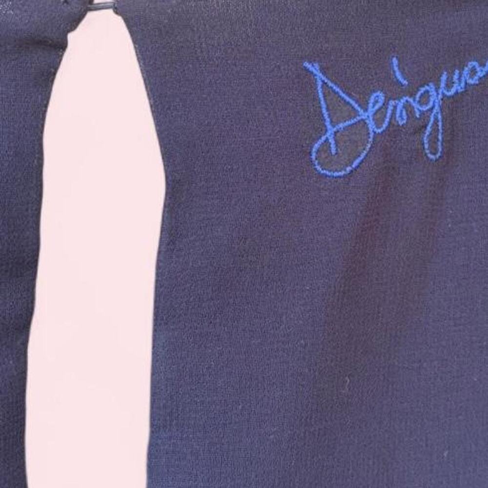 Desigual navy blue natan asymmetrical dress - Picture 5 of 6